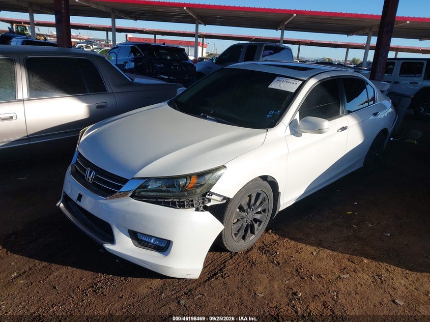Vin: 1hgcr2f80fa101376, lot: 46698353, honda accord ex-l 20152