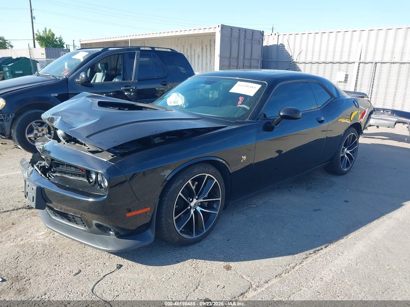Vin: 2c3cdzfj0jh116631, lot: 46698369, dodge challenger 392 hemi scat pack shaker 20182