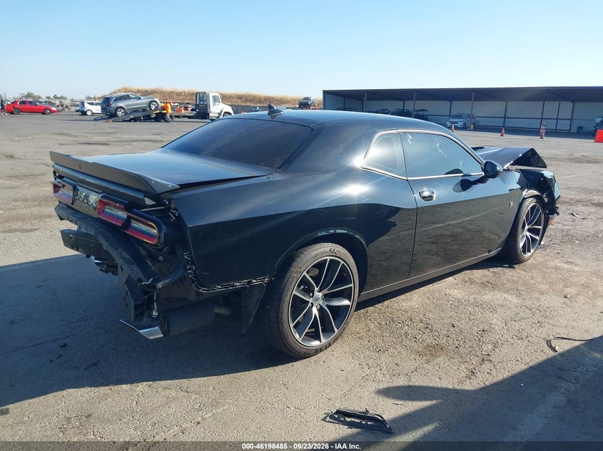 Vin: 2c3cdzfj0jh116631, lot: 46698369, dodge challenger 392 hemi scat pack shaker 20184