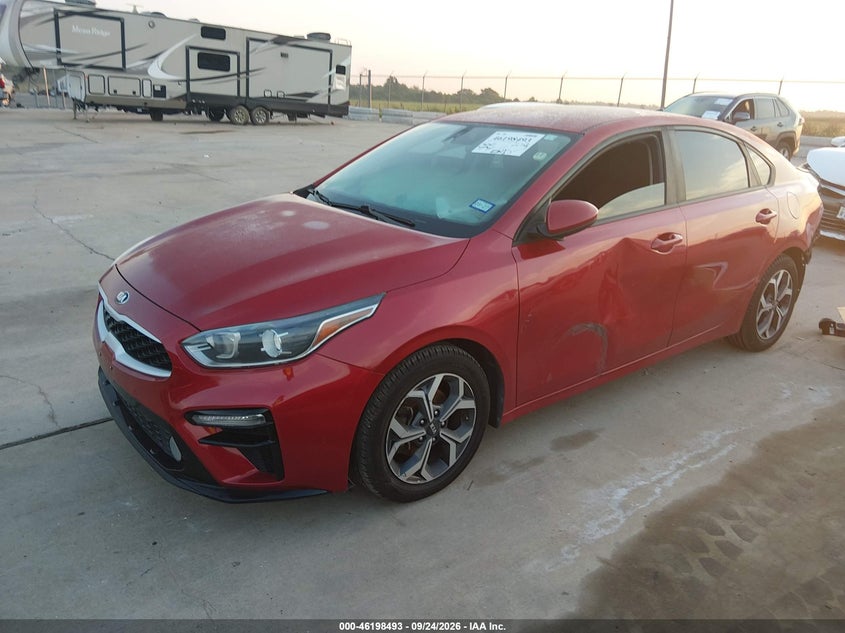 Vin: 3kpf24ad3le143209, lot: 46698377, kia forte lxs 20202