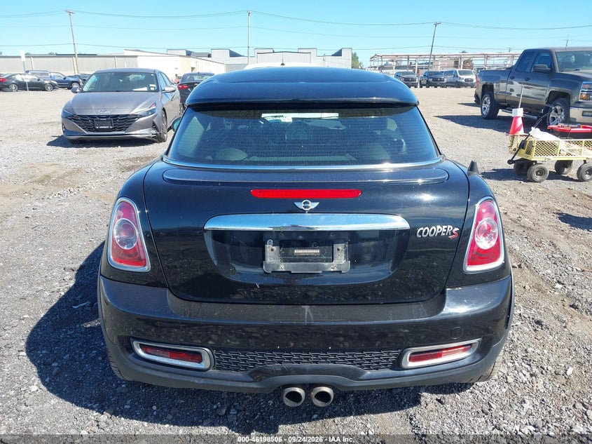 MINI COOPER S 2012 VIN WMWSX3C5XCT408177