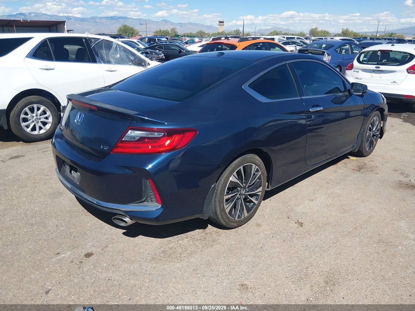 Vin: 1hgct2b99ha001005, lot: 46698397, honda accord ex-l v6 20174