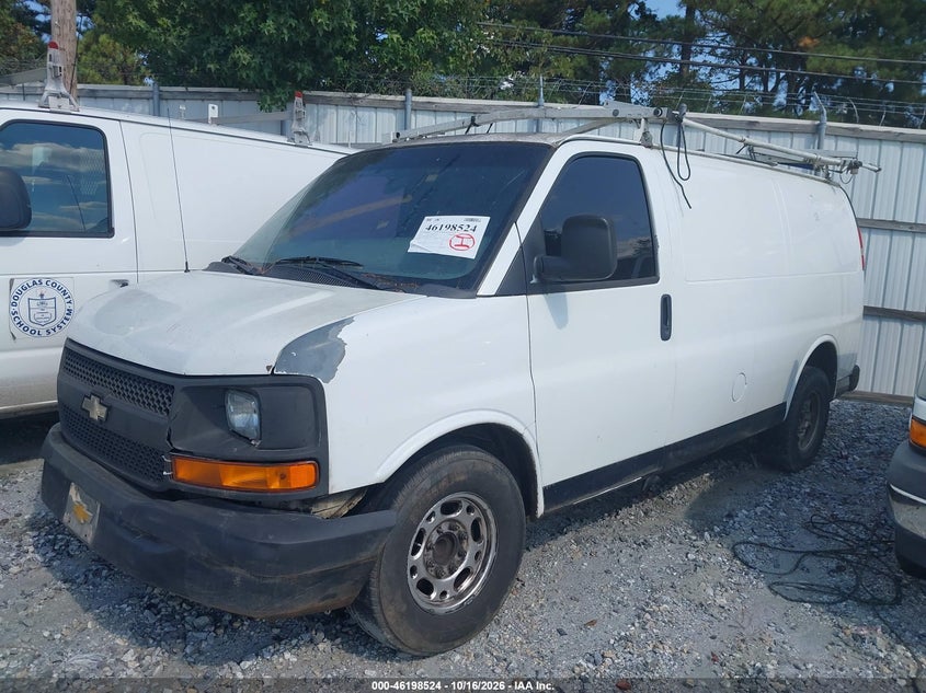 Vin: 1gcwgfba6d1115426, lot: 46698408, chevrolet express work van 20132