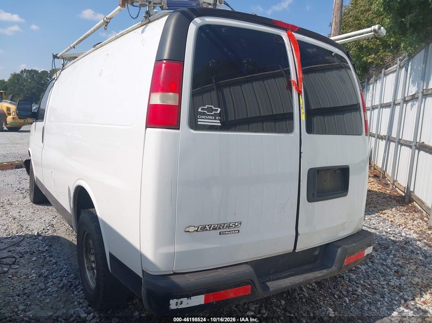 Vin: 1gcwgfba6d1115426, lot: 46698408, chevrolet express work van 20133