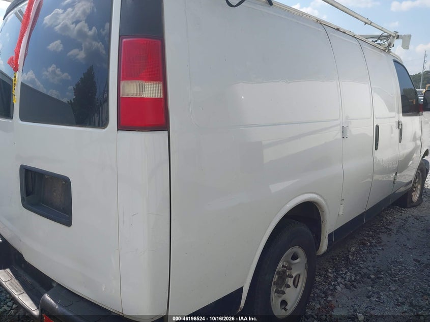 Vin: 1gcwgfba6d1115426, lot: 46698408, chevrolet express work van 20134