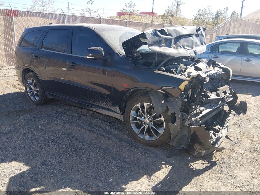 Vin: 1c4sdjct7kc812096, lot: 46698409, dodge durango r/t awd 20191