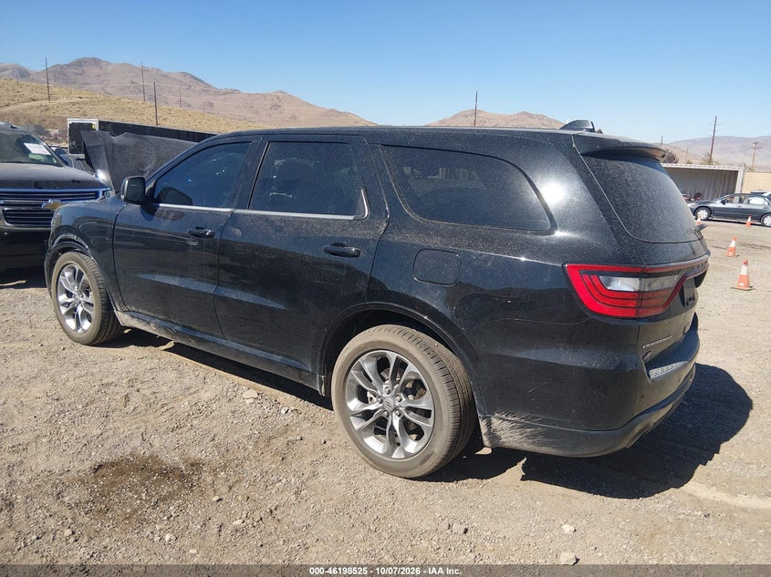 Vin: 1c4sdjct7kc812096, lot: 46698409, dodge durango r/t awd 20193
