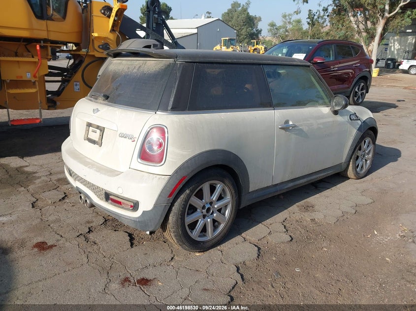 Vin: wmwsv3c57bty16141, lot: 46698414, mini cooper s 20114