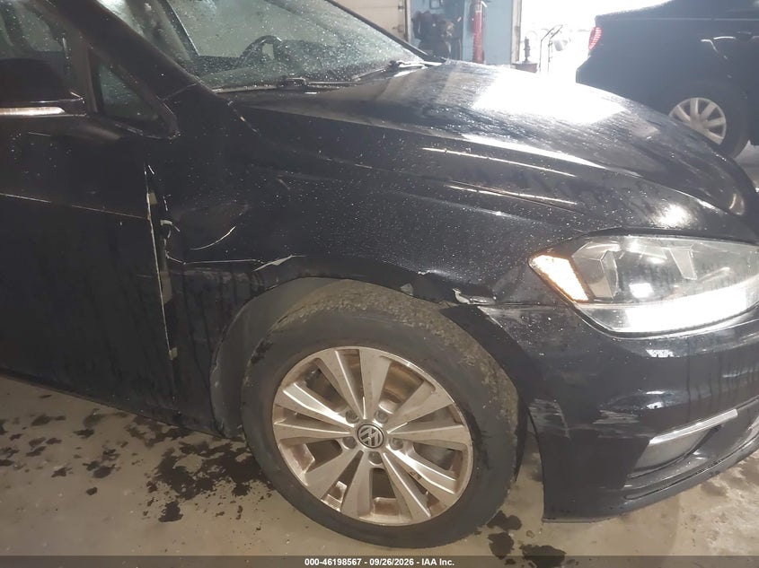 VOLKSWAGEN GOLF 2019 VIN 3VWG57AU9KM012302