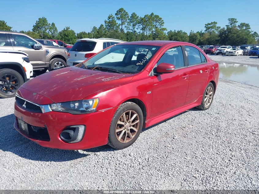 Vin: ja32u2fu0gu008412, lot: 46698576, mitsubishi lancer es 20162
