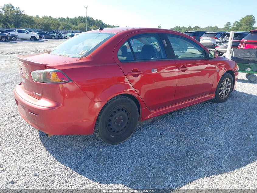 Vin: ja32u2fu0gu008412, lot: 46698576, mitsubishi lancer es 20164