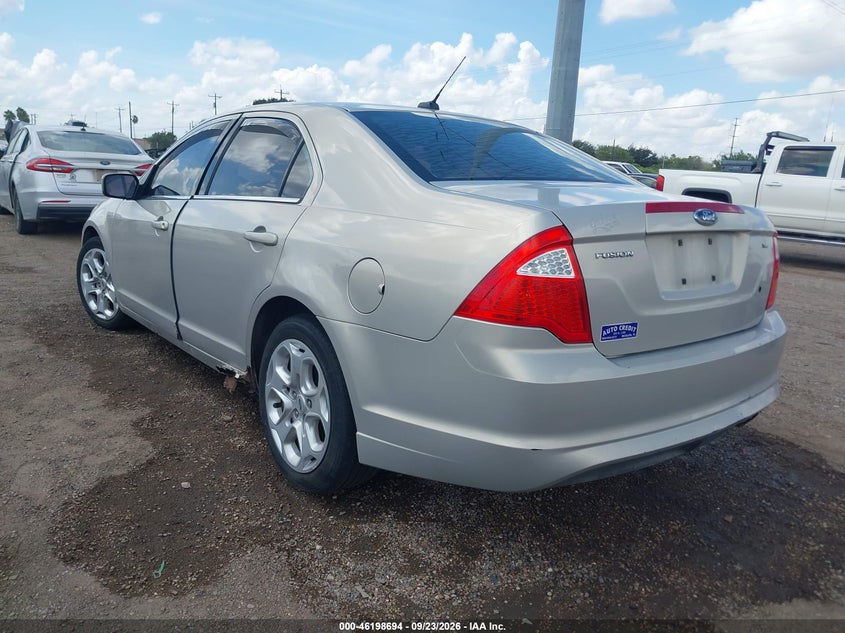 Vin: 3fahp0ha7ar113186, lot: 46698606, ford fusion se 20103