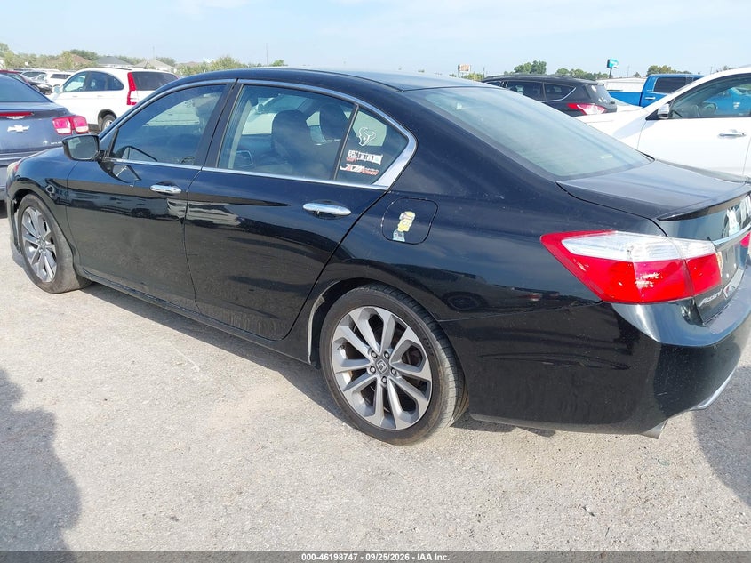 Vin: 1hgcr2e57ea066552, lot: 46698659, honda accord sport 20143