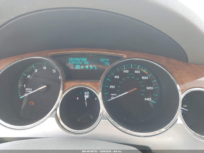 BUICK ENCLAVE 2010 VIN 5GALRBED6AJ139914