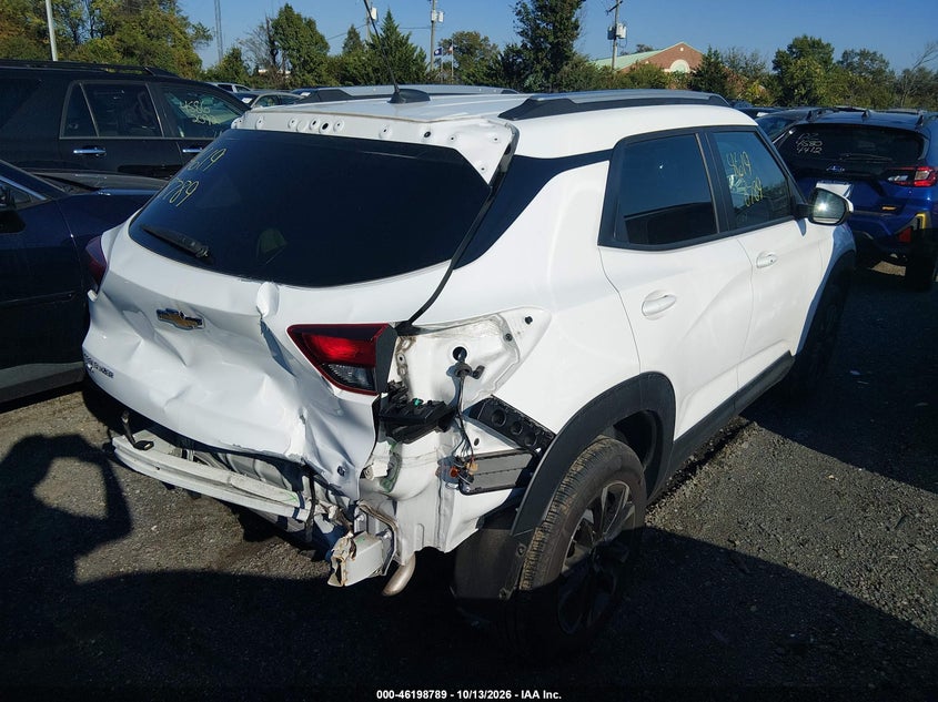 Vin: kl79mrslxpb088204, lot: 46698701, chevrolet trailblazer awd lt 20234