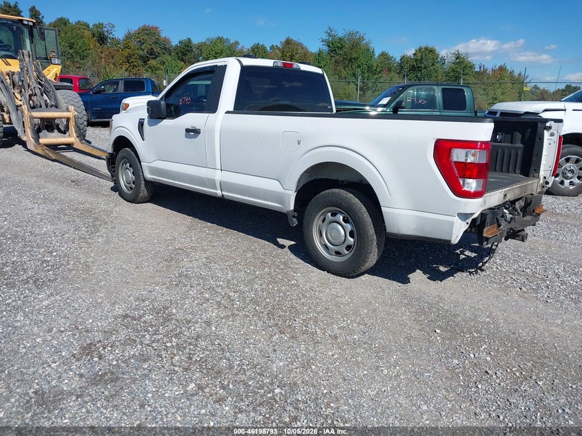 Vin: 1ftmf1cb9nkd90224, lot: 46698704, ford f-150 xl 20223