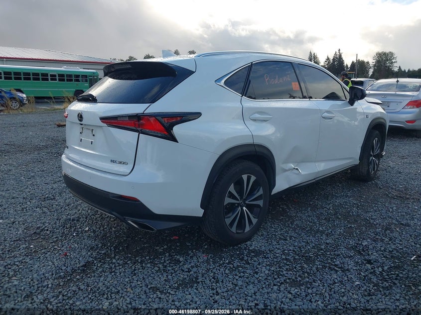Vin: jtjsardz3m2249435, lot: 46698719, lexus nx 300 f sport 20214