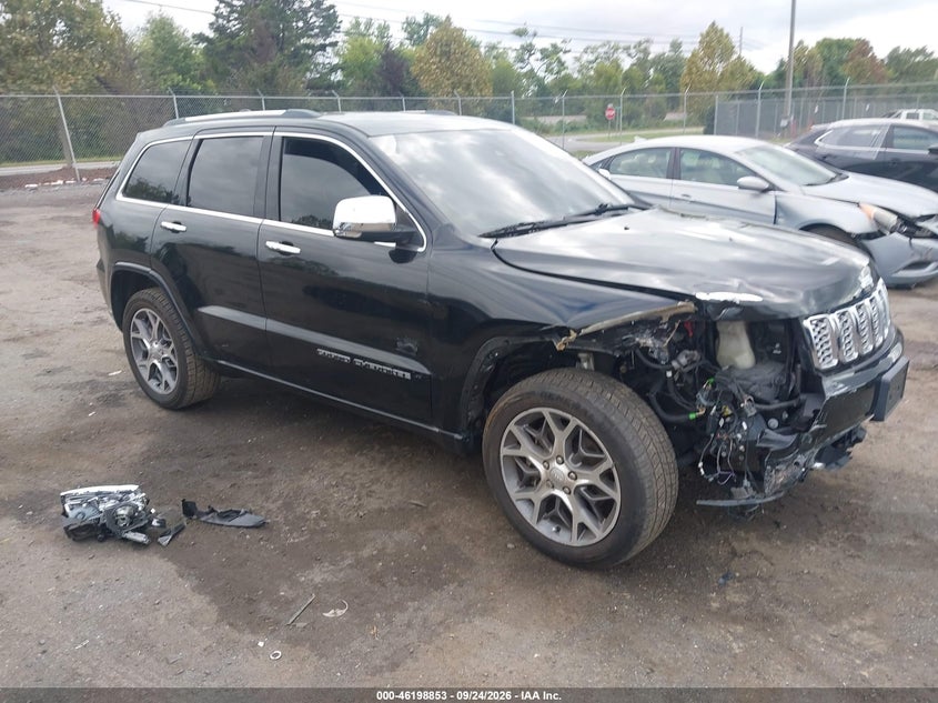 Vin: 1c4rjfct9mc593231, lot: 46698765, jeep grand cherokee overland 2021 img_1