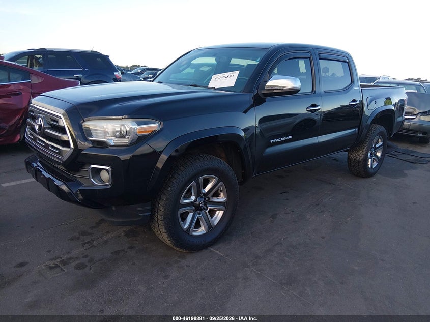 Vin: 5tfez5cn3hx040463, lot: 46698793, toyota tacoma limited 20172