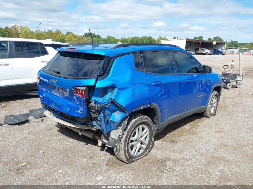Vin: 3c4njdabxjt248884, lot: 46698804, jeep compass sport 4x4 20184