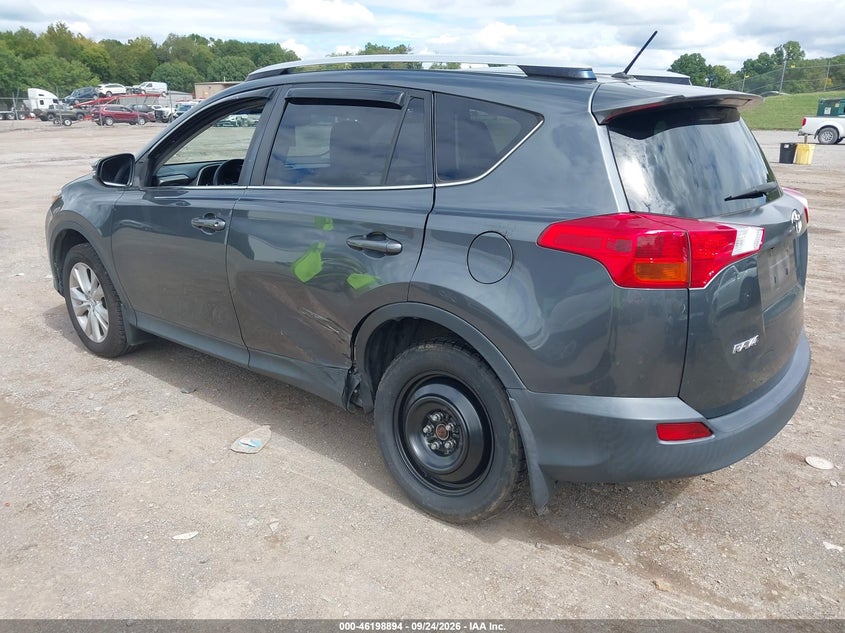 Vin: jtmdfrev4dd001367, lot: 46698806, toyota rav4 limited 20133