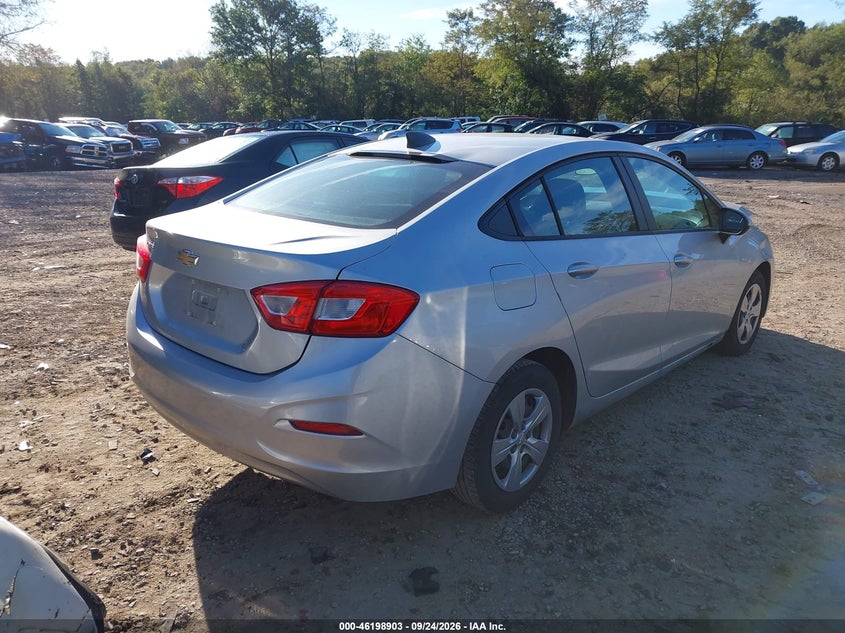 Vin: 1g1bc5sm5h7106730, lot: 46698815, chevrolet cruze ls auto 20174