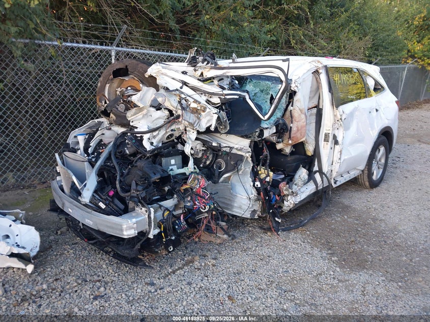 Vin: 5xyrg4jcxsg327070, lot: 46698837, kia sorento lx 20252
