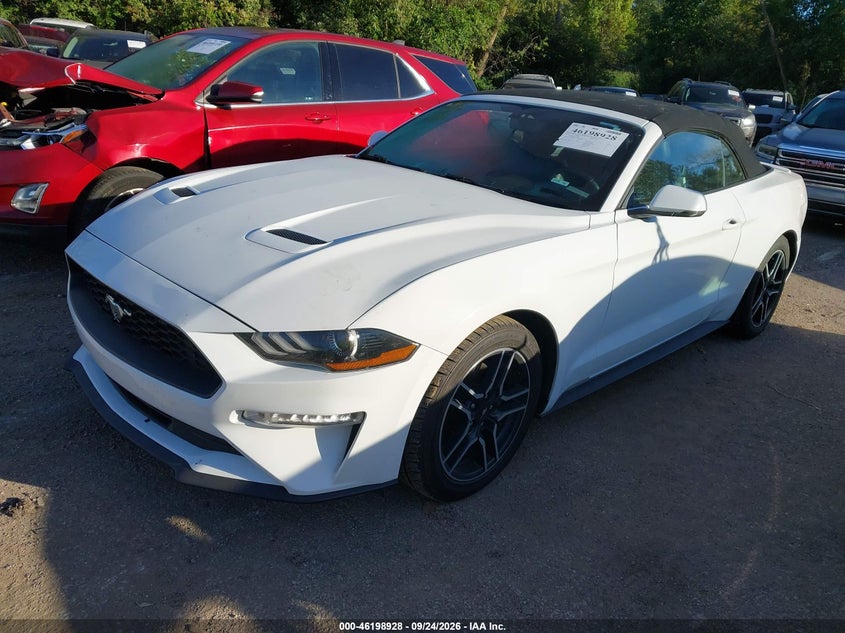 Vin: 1fatp8uh5l5137150, lot: 46698840, ford mustang ecoboost premium 20202