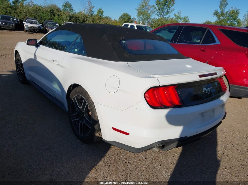 Vin: 1fatp8uh5l5137150, lot: 46698840, ford mustang ecoboost premium 20203