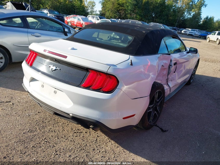 Vin: 1fatp8uh5l5137150, lot: 46698840, ford mustang ecoboost premium 20204