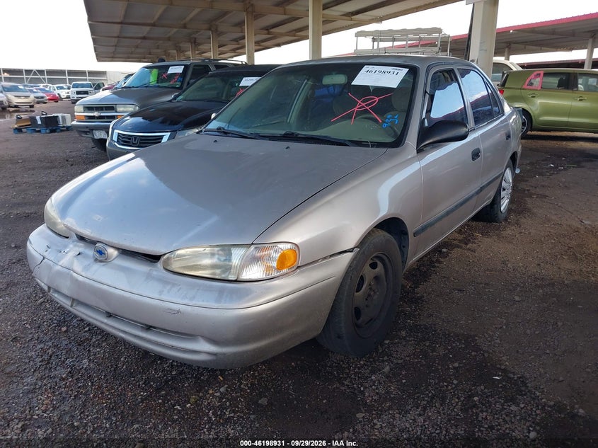2000 Chevrolet Prizm, Normal Wear & Tear, IAAI, VIN 1Y1SK5288YZ412883 — photo 2