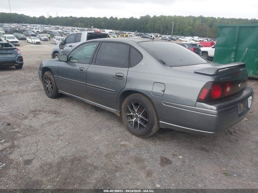 CHEVROLET IMPALA 2005 VIN 2G1WH52K359265516