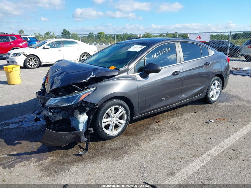 Vin: 1g1be5sm5g7295288, lot: 46698850, chevrolet cruze lt auto 20162