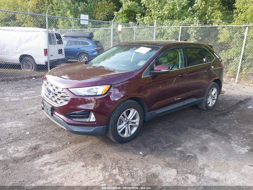 Vin: 2fmpk4j98lba18547, lot: 46698861, ford edge sel 20202