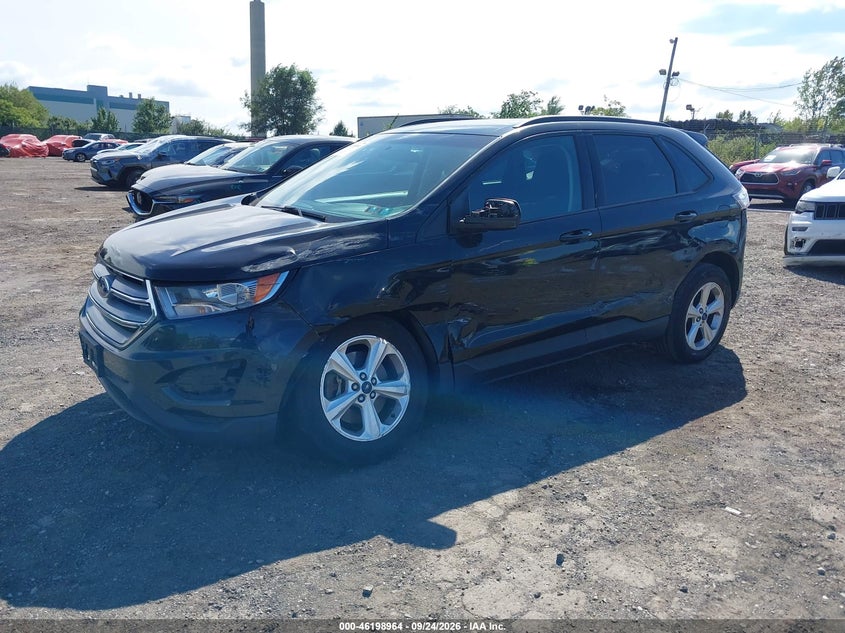 Vin: 2fmtk4g96fbb87959, lot: 46698876, ford edge se 20152