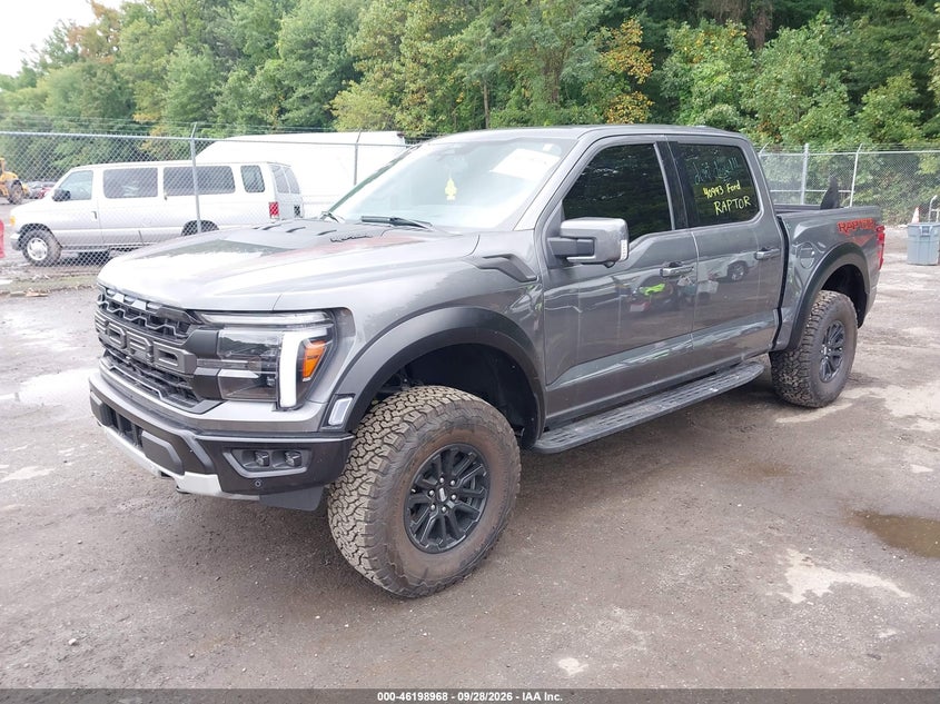 Vin: 1ftfw1rgxsfc46150, lot: 46698881, ford f-150 raptor 20252