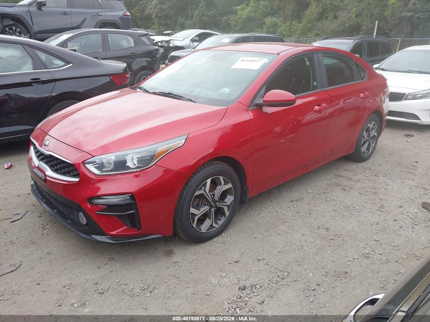 Vin: 3kpf24ad0ke098650, lot: 46698889, kia forte lxs 20192