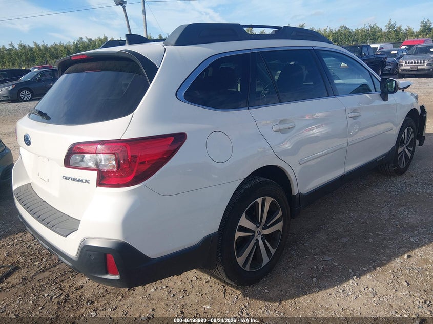 Vin: 4s4bsanc3j3314488, lot: 46698892, subaru outback 2.5i limited 20184