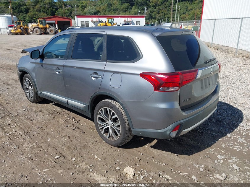 Vin: ja4az3a30jj001661, lot: 46698907, mitsubishi outlander se 20183