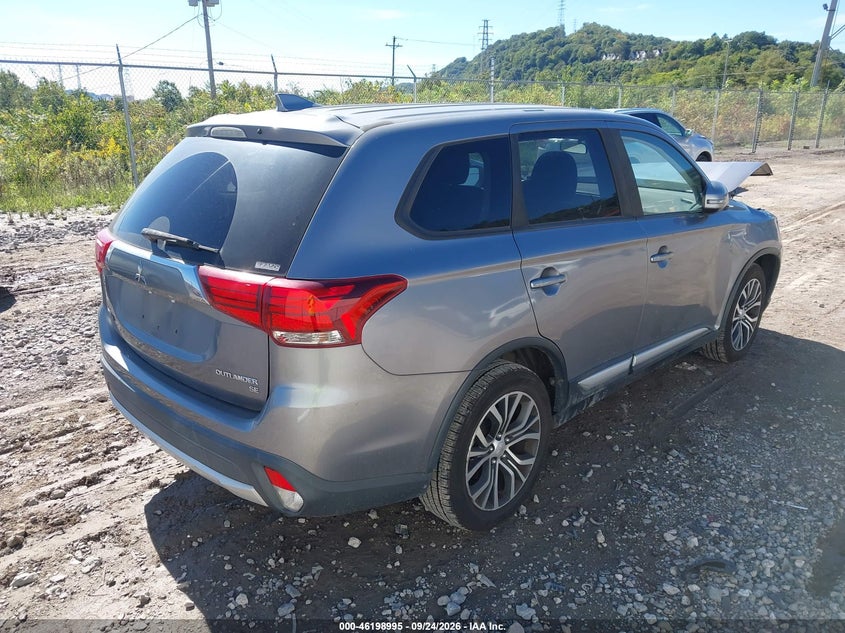 Vin: ja4az3a30jj001661, lot: 46698907, mitsubishi outlander se 20184