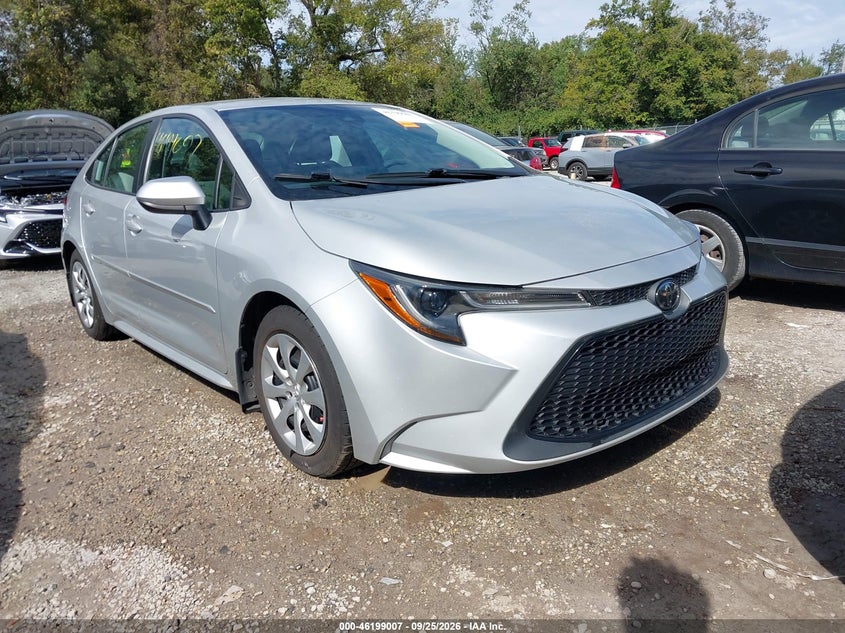 Vin: 5yfepmae4np296530, lot: 46698919, toyota corolla le 2022 img_1