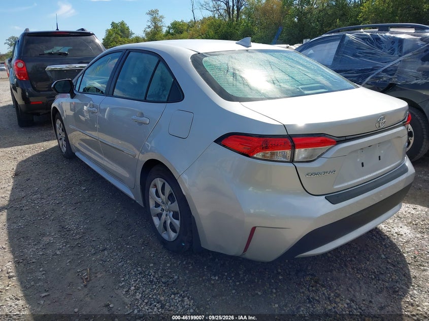 Vin: 5yfepmae4np296530, lot: 46698919, toyota corolla le 20223