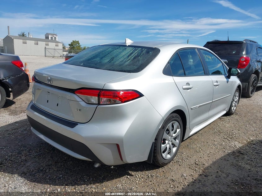 Vin: 5yfepmae4np296530, lot: 46698919, toyota corolla le 20224