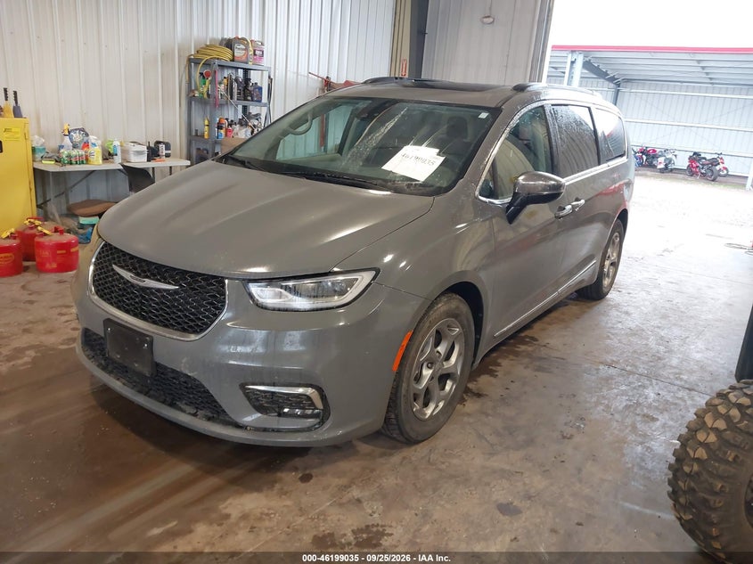 Vin: 2c4rc1gg6pr536569, lot: 46698947, chrysler pacifica limited 20232