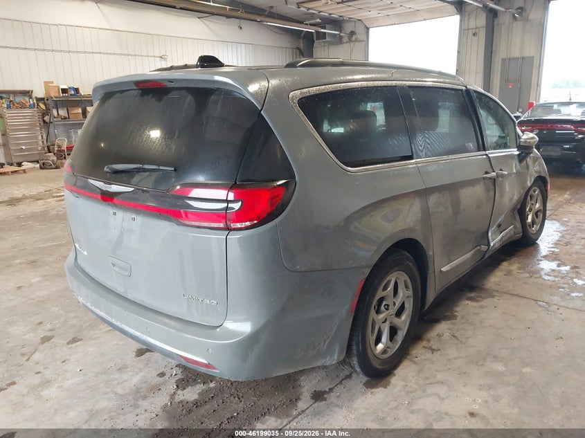 Vin: 2c4rc1gg6pr536569, lot: 46698947, chrysler pacifica limited 20234