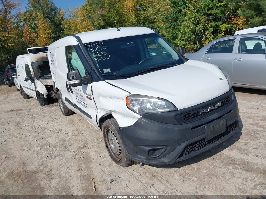 Vin: zfbhrfab5k6l91001, lot: 46698962, ram promaster city tradesman 2019 img_1
