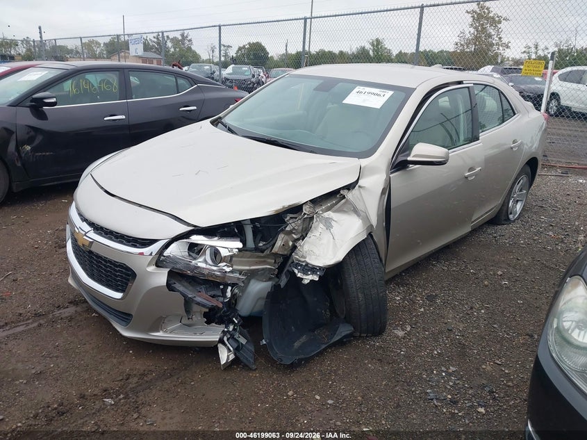 Vin: 1g11c5sl0ff188856, lot: 46698975, chevrolet malibu lt 20152
