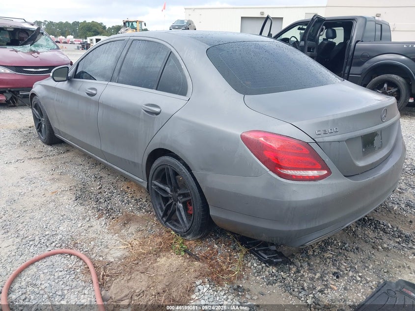 Vin: 55swf4jbxfu044936, lot: 46698993, mercedes-benz c-class c 300 20153