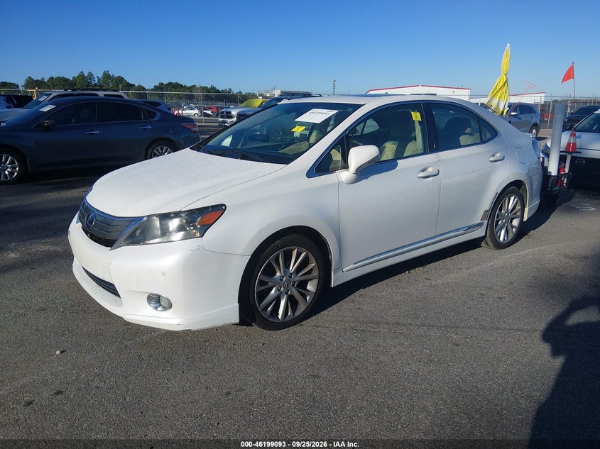 Vin: jthbb1ba6a2035872, lot: 46699005, lexus hs 250h premium 20102