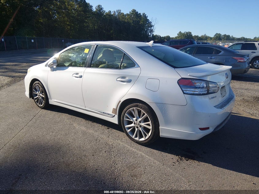 Vin: jthbb1ba6a2035872, lot: 46699005, lexus hs 250h premium 20103